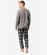 Pyjama homme flanelle coton biologique