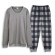 Pyjama coton biologique homme