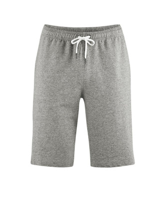 Short coton bio homme gris