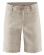 Short pur chanvre beige pour homme