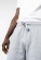 Short gris clair pour homme en coton biologique