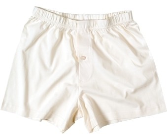 calecon blanc coton homme