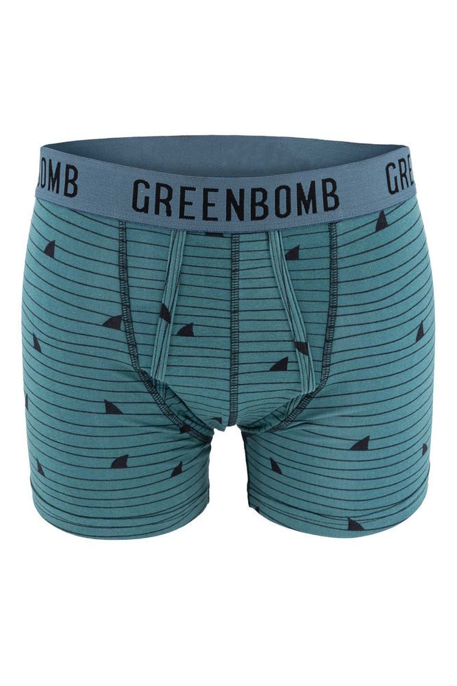 Boxer original motif paresseux pour Homme - coton bio GOTS