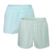 Caleçon coton bio homme bleu clair