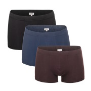 Boxer coton bio homme marque living crafts lot de 3