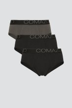 Lot de 3 slips en coton bio pour homme marque Comazo earth
