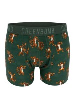 Boxer original homme en coton biologique motif tigres