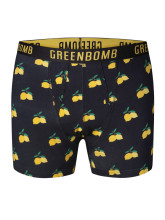 Boxer original homme motif citrons - coton biologique