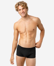 Boxer coton bio noir pour homme