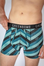 Boxer coton bio coloré greenbomb