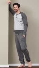 Pyjama coton bio homme hiver