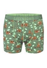 Boxer coton bio Greenbomb pour homme, motif original