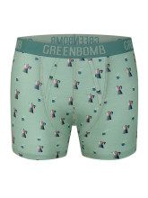 Boxer avec imprimé original pour homme - coton bio