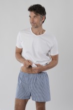 caleçon bio homme carreaux vichy