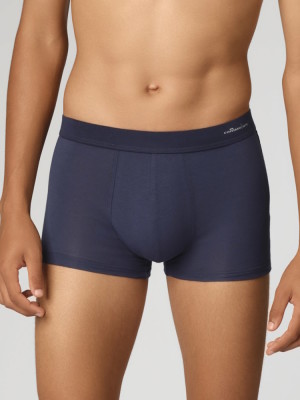 Boxer bleu marine en coton bio