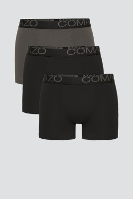 Ensemble de 3 boxers en coton bio pour homme marque Comazo Earth