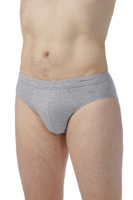 Slip coton bio homme gris