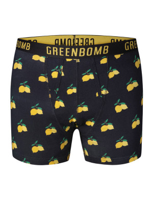Boxer original homme motif citrons - coton biologique
