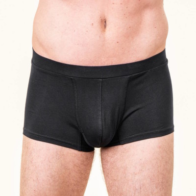 Boxer coton bio noir pour homme