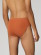 Slip coton bio homme couleur orange