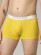 Boxer en coton bio gots pour homme couleur jaune