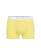 Boxer jaune en coton biologique pour homme