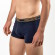Boxer bleu marine en coton biologique pour homme