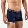 Boxer coton bio équitable homme couleur bleu marine