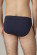 Slip bleu marine homme coton bio