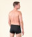 Boxer noir coton bio living crafts pour homme
