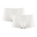 boxer blanc coton bio homme