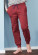 Pantalon pyjama homme en coton bio rouge