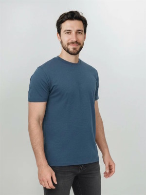 T-shirt laine mérinos homme