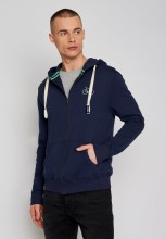 Sweat coton bio homme avec broderie vélo