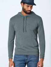 Sweat écologique homme en chanvre et coton bio gris