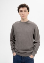Pull fin en coton biologique pour homme