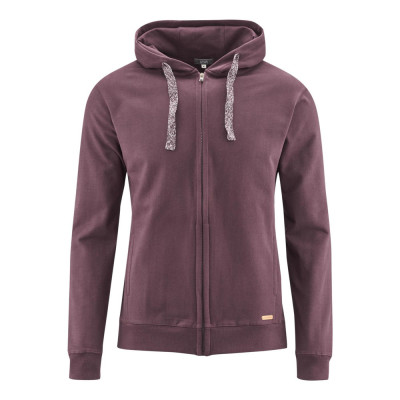 Sweat coton bio homme violet