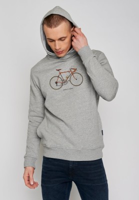 Sweat capuche homme motif vélo