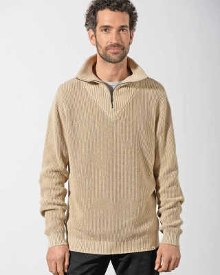 pull écologique hempage beige