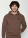 Sweat marron en coton biologique pour homme