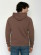 Sweat marron en coton biologique pour homme
