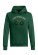 Sweat coton bio homme couleur vert bouteille imprimé vélo