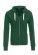 Sweat broderie vélo coton bio couleur vert bouteille