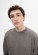 Pull fin homme en coton bio marron clair
