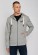 sweat coton bio homme greenbomb couleur gris clair