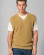 pull sans manches col v chanvre et coton bio homme