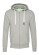 sweat coton bio gots gris clair homme