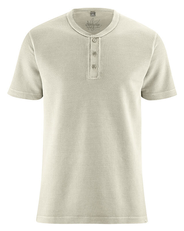t shirt boutonné homme