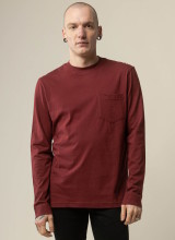T-shirt manches longues coton bio gots homme