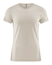 T-shirt beige chanvre coton bio
